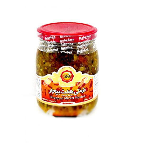 ترشی هفت بیجار بهروز 550 گرم